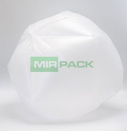 Мешки для мусора 60 л, 7 мкм, в рулоне 20 штук, белые, 60х70 см, GreenClean - Вид 3